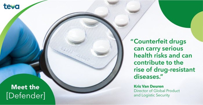 An estimated 1-in-10 medical products in low income countries is either substandard or fake